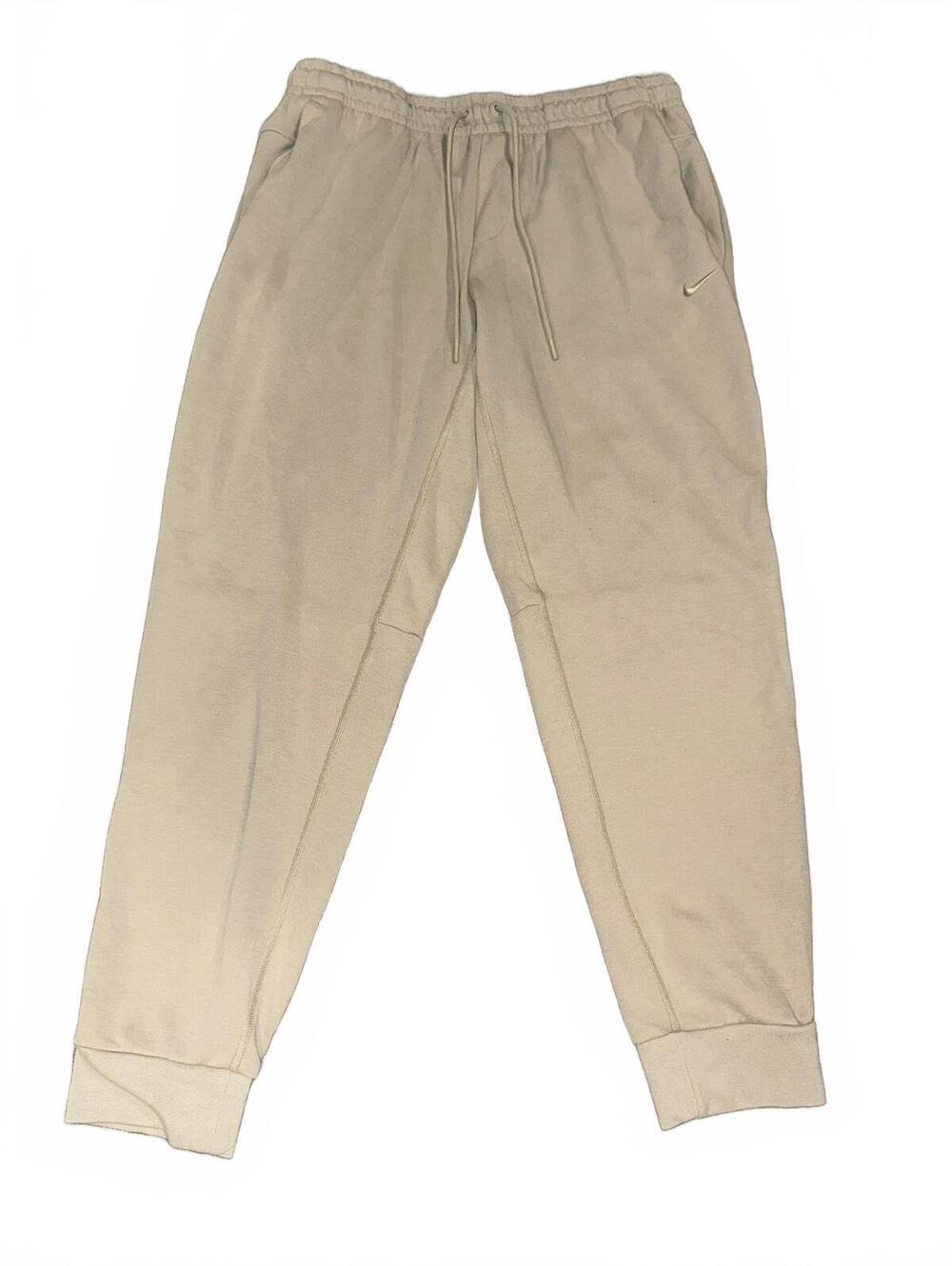 Nike Dri-FIT Cream Jogger Sweatpants Size Medium